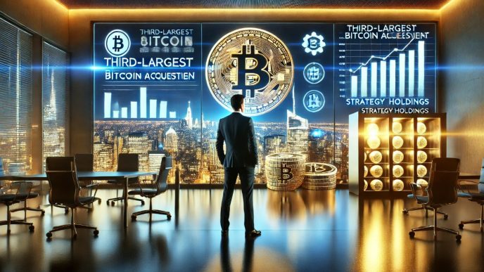 Strategy Expands Bitcoin Holdings With Massive Third-Largest Acquisition